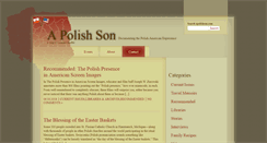Desktop Screenshot of polishson.com