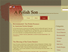 Tablet Screenshot of polishson.com